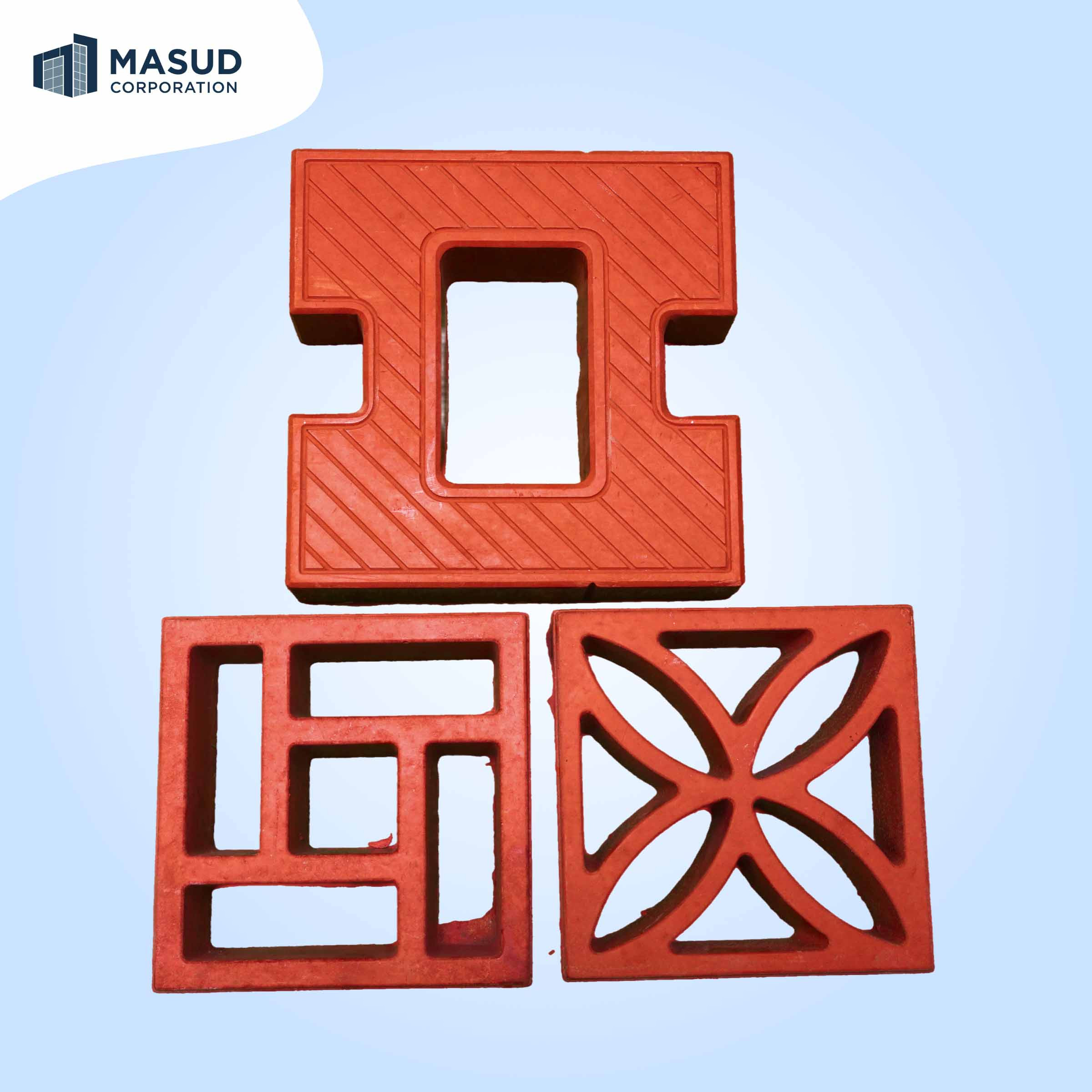 Fencing Biscuit Tile – Precast Concrete Hollow Design